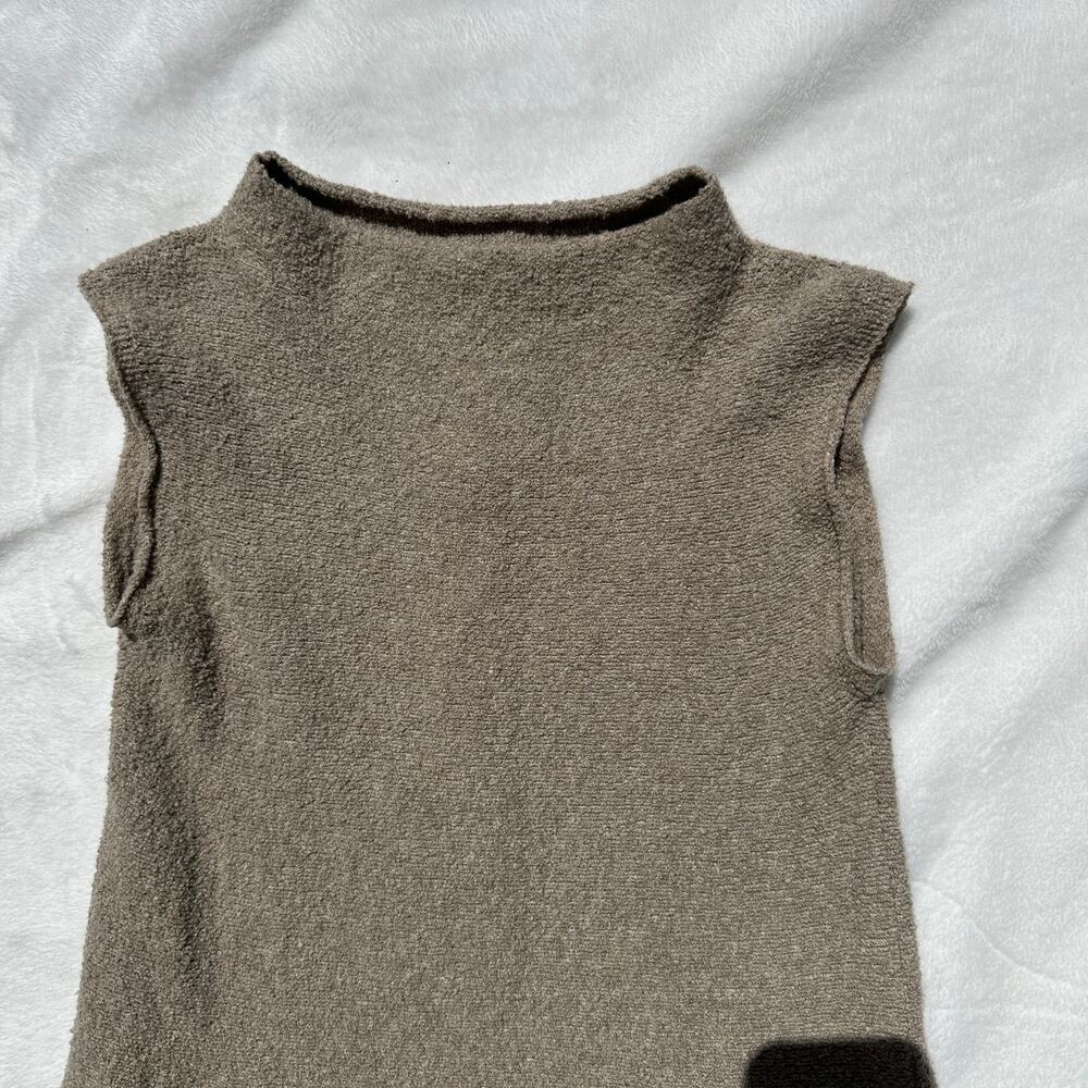 Lauren Manoogian Cotton Bouclé Shell Dress Size 1 Small Pumice Taupe NWT $530 - Picture 11 of 16